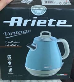Kettle Ariete vintage new 1.7 liter