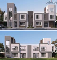 Villa for the price of an apartment, with a down payment of 650,000, live privacy, own a twin house for sale in 6th of October, New Sheikh Zayed, inst
