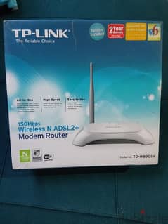 TP-LINK TD‎-W8901N 150 ADSL2 راوتر تي بي لينك 0