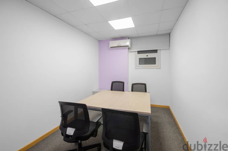 Private office space for 3 persons in Kamarayet Roushdy 7