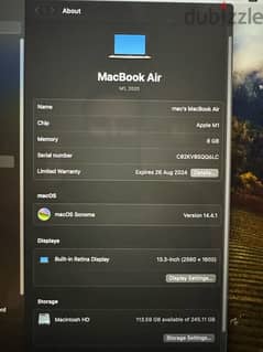 Mac Book Air M1 256 13 inch 0
