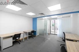 Private office space for 5 persons in Kamarayet Roushdy 0