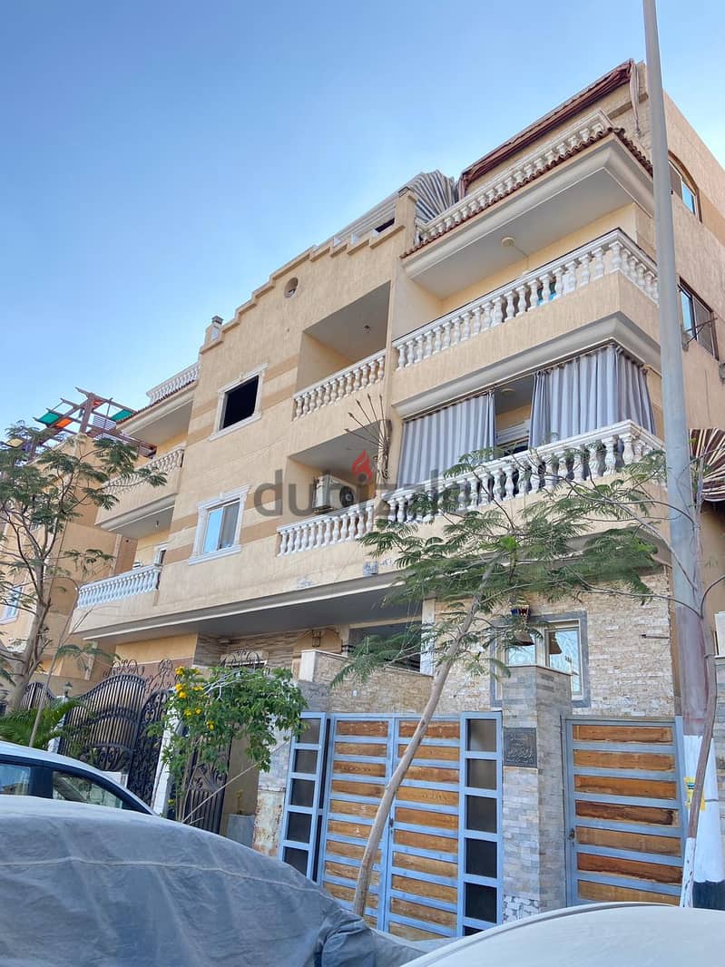 Apartment for sale, 120 square meters, in Al-Fardous Investment Villas, in front of Dreamland, 6th of October 3