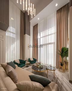 Apartment 155 meters, finished, with air conditioners, in the Fifth Settlement, paid over 10 years in equal installments, in front of Hyde Park
