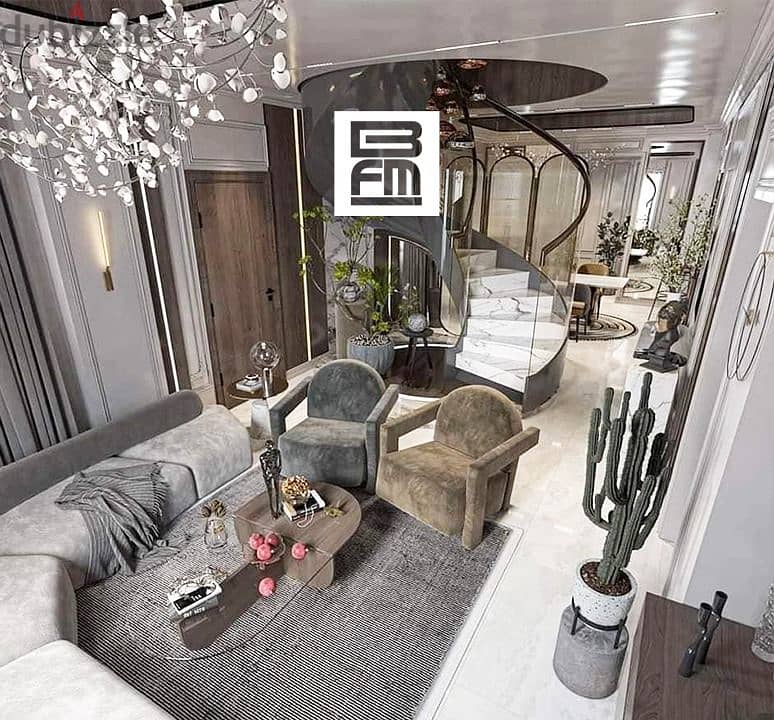 Furnished villa for rent in Mivida New Cairo فيلا مفروشة للايجار في ميفيدا القاهرة الجديدة 6