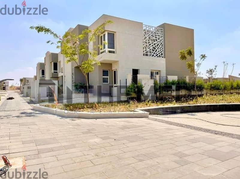 Apartment for sale, ground floor, with private garden, in Badya, Palm Hills, 6 October 1