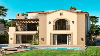 Independent villa for sale in Saray Compound, directly in front of Madinaty
