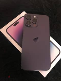 IPhone 14 pro max , 256 , B 100 , purple