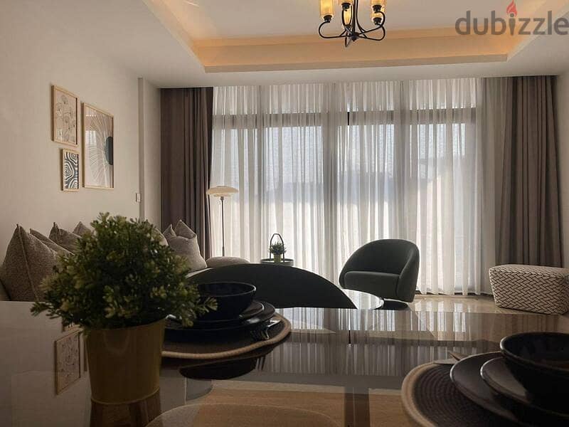 Apartment for rent CFC Aura with garden New Cairo 5