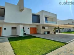 A very special villa for sale in Al Burouj Compound, side by side with the International Medical Center