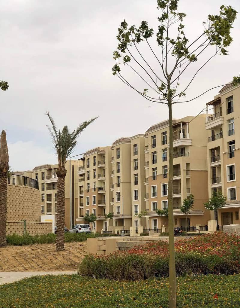 Apartamento en venta frente a Madinaty, área 205 m2 + jardín 111 m2, con 39% de descuento al contado en Sarai New Cairo, Sarai New Cairo 4
