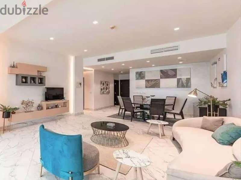 شقة للبيع الترا لوكس 252م في مزارين العلمين الجديدة أمام فندق الماسة Apartment For Sale Mazarine Alamine 10