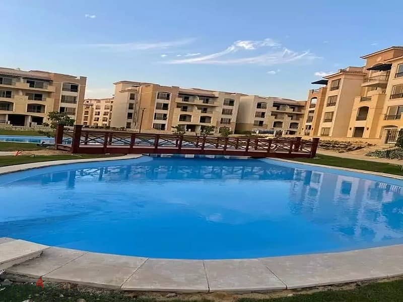Amazing ground apartment at Stone Residence New Cairo for sale 0