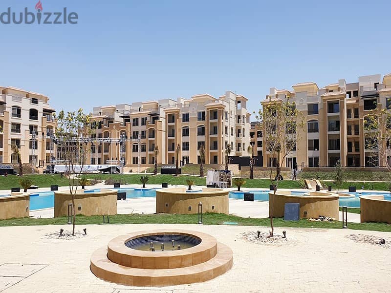 Amazing ground apartment at Stone Residence New Cairo for sale 2