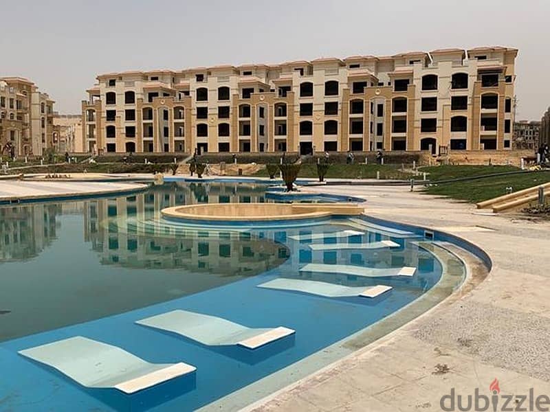 Amazing ground apartment at Stone Residence New Cairo for sale 7