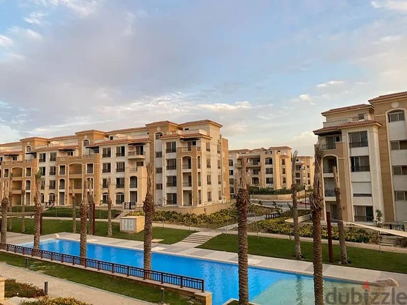 Amazing ground apartment at Stone Residence New Cairo for sale 8