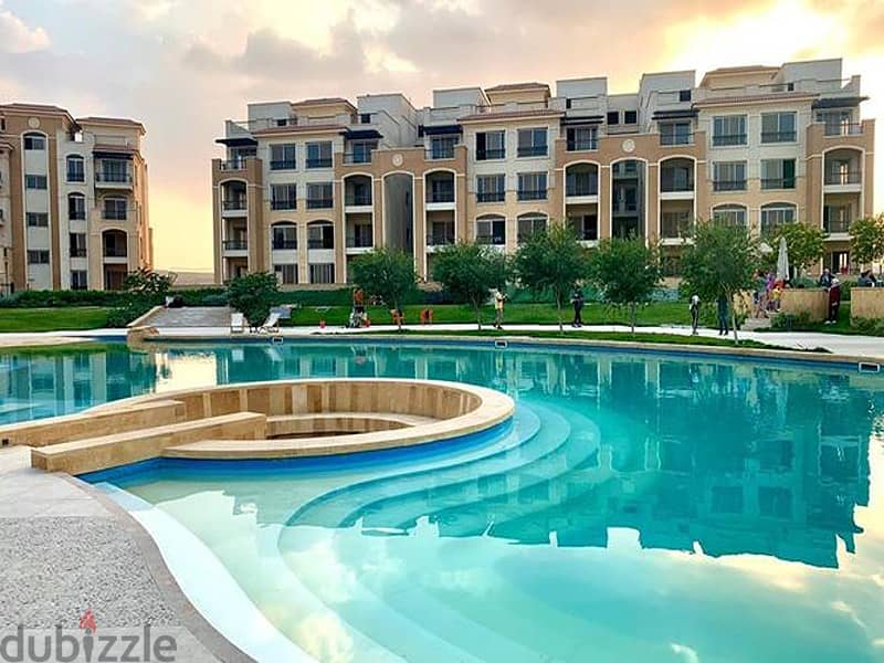 شقة ارضي مذهلة في ستون ريزيدنس القاهرة الجديدة 128م للبيع 10