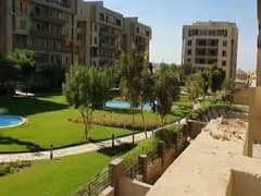 finished Apartment 165m  At The Square ( Sabbour ) New Cairo Landscape & Water Feature View