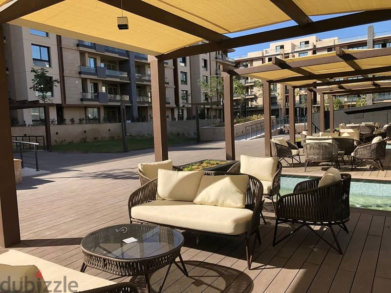 Apartment with immediate receipt for sale in the heart of the Fifth Settlement, directly in front of the American University in the AZAD Compound 9