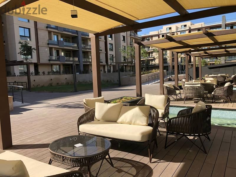 Apartment with immediate receipt for sale in the heart of the Fifth Settlement, directly in front of the American University in the AZAD Compound 6