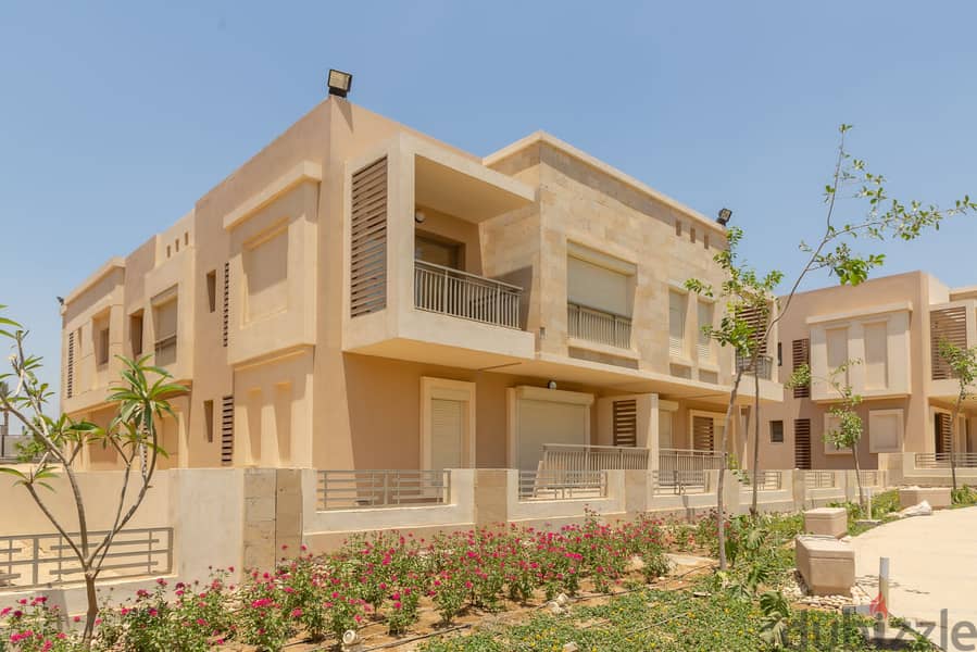 Standalone villa for direct shot on Suez Road in Taj City Compound in front of JW MARRIOTT Hotel in installments over 8 years 3
