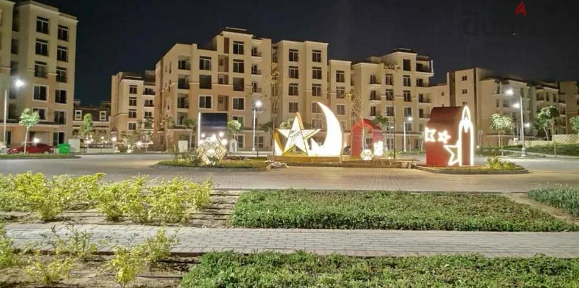Apartment for sale at a 42% discount in Sarai Compound, Fifth Settlement, with a down payment of only 900,000, in front of Cairo Airport, Sarai Elmost 1