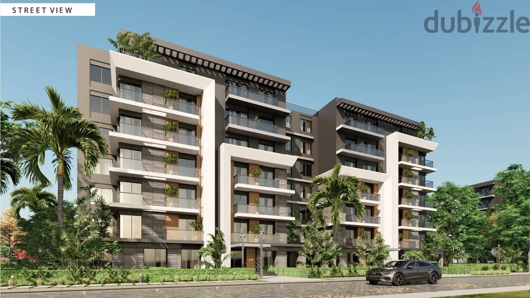 Pay 7% and installments over 7 years without interest and own an apartment in Baqouri, developed in the future, with a distinctive view in front of Ma 2