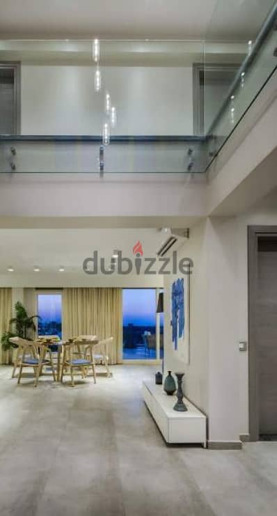A 127 sqm apartment in the heart of Mostakbal City, with a distinctive zoning in Bloom Fields Compound, with a down payment starting from 5% and insta 4