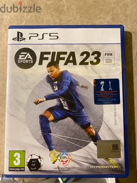 2 CDs fifa 2023and 2024 Arabic edition for ps5 1