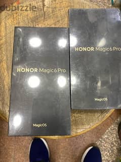 Honor Magic 6 Pro 5G dual sim 512/12/16G Green جديد متبرشم جلوبال