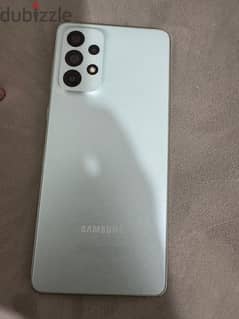 Samsung A73 256GB mint colour 3 moths usage only