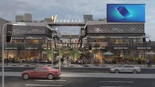 محل للبيع في التجمع الخامس 499م V TERRACE Mall Location: front AUC من المالك مباشره