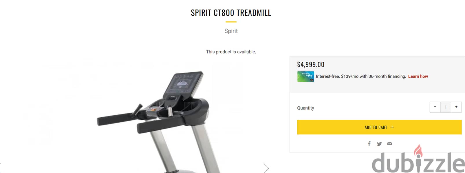 spirit ct800 treadmill 1