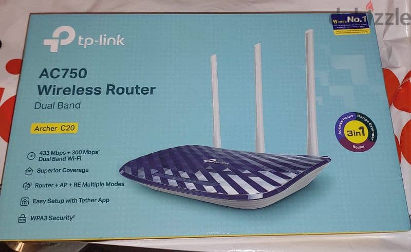 AC750 Router brand new from btech 2