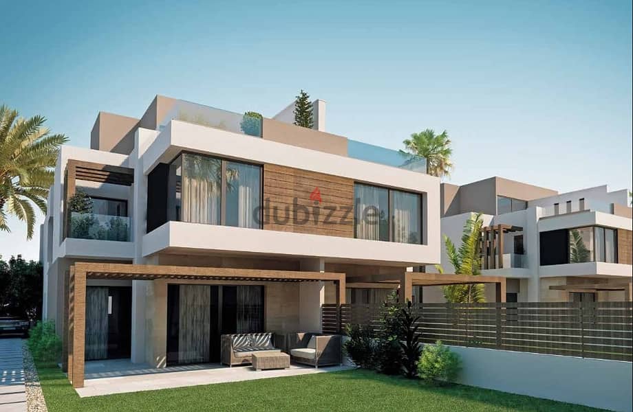 Town villa for sale in Palm Hills October with 8y installments 200m  تاون فيلا للبيع في بالم هيلز اكتوبر  200م باقساط 8 سنوات 8