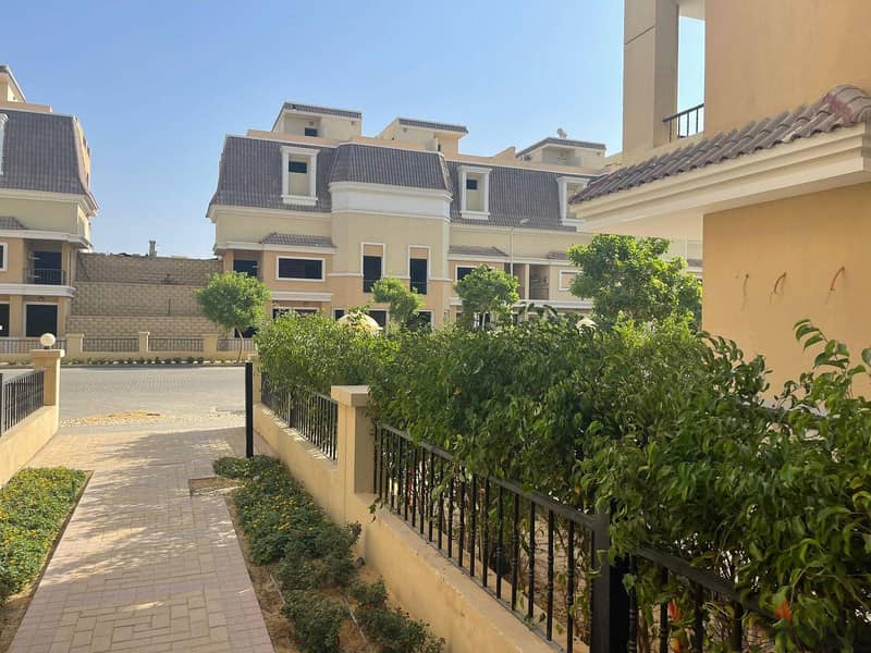 For sale S villa in installments and a 39% cash discount in Saray in front of Madinaty 1