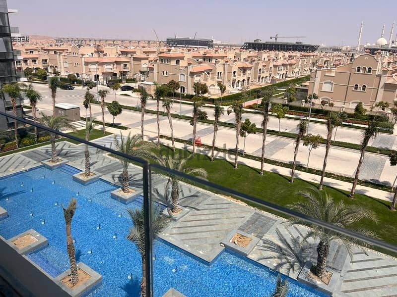 El Patio Oro New Cairo Apartment For Sale 171 sqm Prime Location Corner Unit  View Water Features & Villas شقه للبيع الباتيو اورو فيو بحيرات وفيلال 1