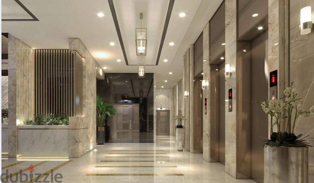 شقة متشطبه بالتكيفات في كمبوند ريفان _ Rivan العاصمة الادارية الجديدة 6