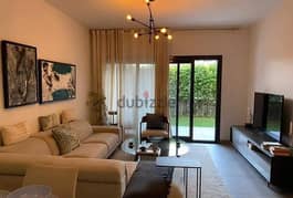 Fully finished garden duplex for sale with immediate delivery in Al Burouj Compound, next to the International Medical Center
