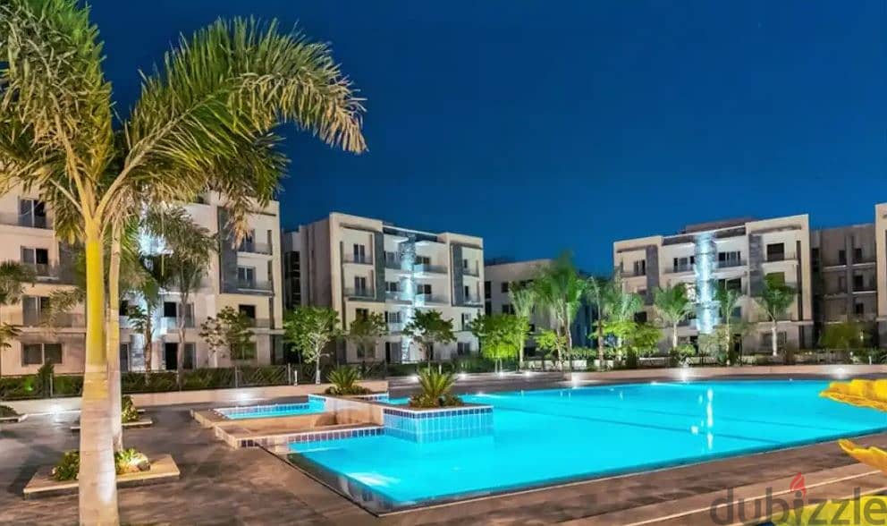 Immediate delivery apartment with Galleria Moon Valley in the center of Fifth Settlement 1