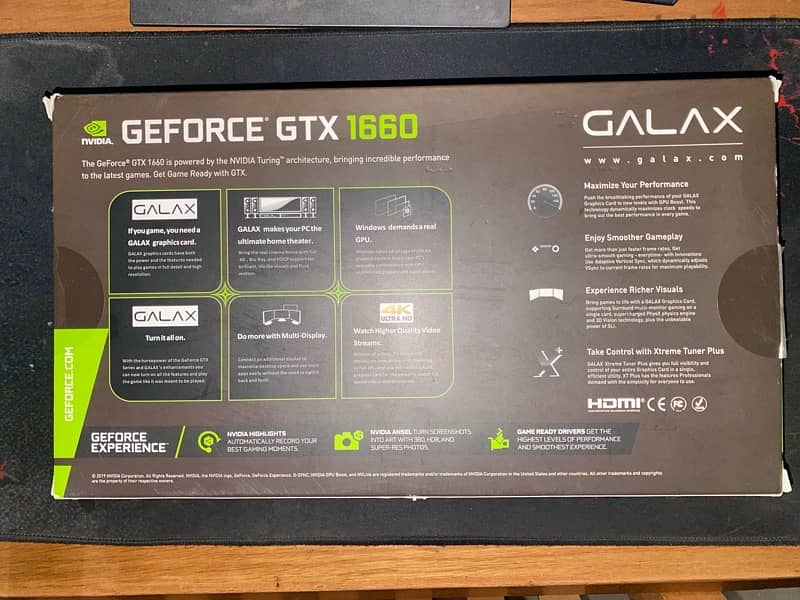 gtx 1660 6gb oc galax graphics card كسر زيرو 2