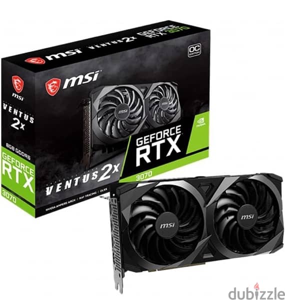 RTX 3060 Ti Ventus 2X 8G OCV1 LHR 2