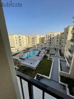 For rent Apartment 3 bedrooms a fully furnished with pool view in mivida emaar Gompound new cairo