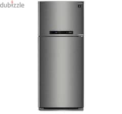 New Sharp refrigerator 450L no frost, Black, 16 feet