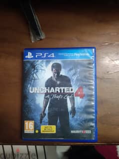 uncharted 4 A Thief End cd ( arabic , english , other languages )