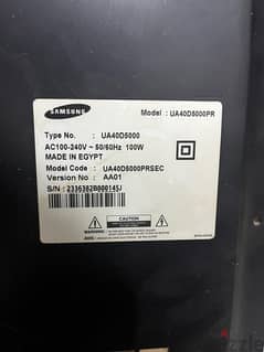 Samsung LED 40”