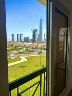 Special offer: Apartment for sale, 3 rooms, finished, immediate receipt, on Al Amal Axis, View of the Iconic Tower