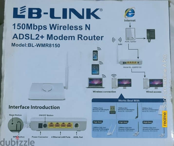 راوتر  LB - LINK 1