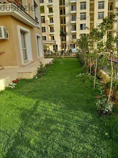 Bahri apartment with garden for sale in installments at a snapshot price in Sarai Compound, Fifth Settlement