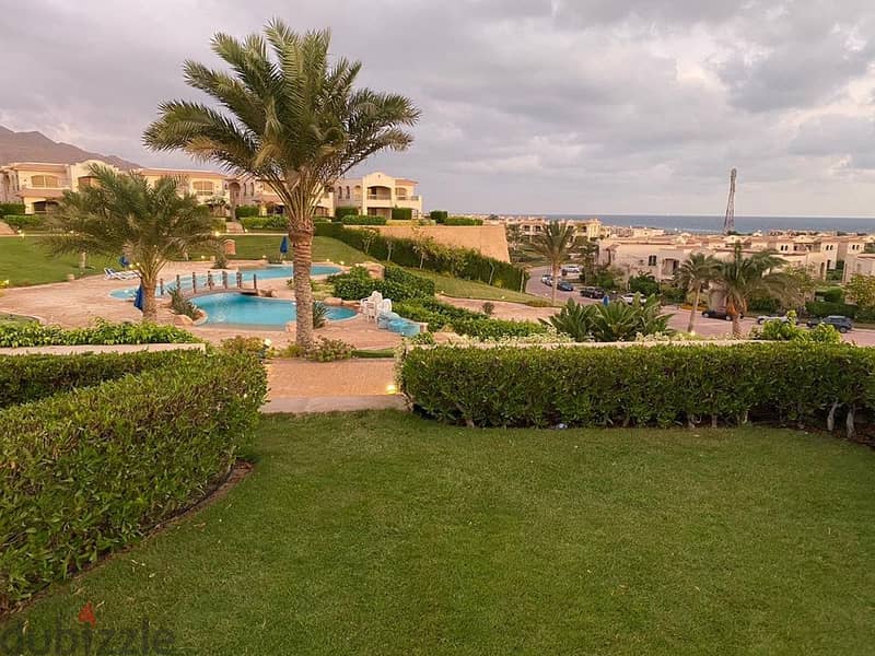 Chalet for sale 3 rooms fully finished Ultra Super Lux Lavista Topaz Ain Sokhna, Panorama Sea View, ready on the key, in installments over 5 years 5